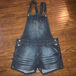 Denim Shortalls 13/14 Rue 21 Overall Shorts